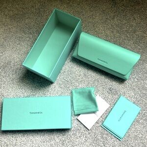 New Tiffany sunglasses leather case